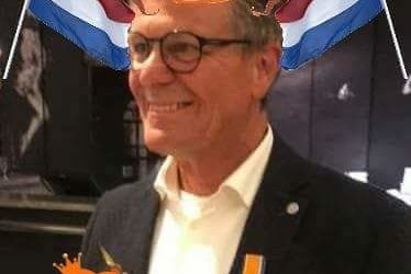 Onze voorzitter een lintje!